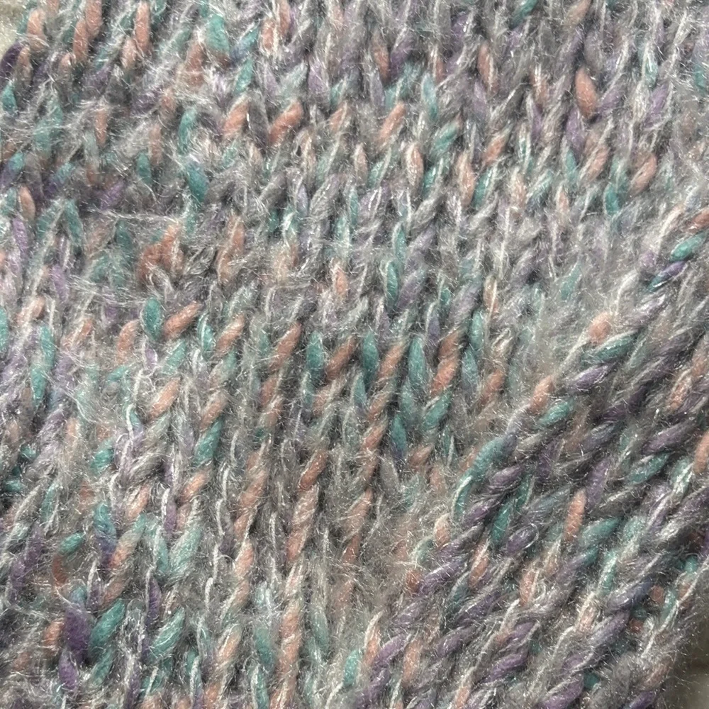 Betsey Johnson Pastel Knit Scarf